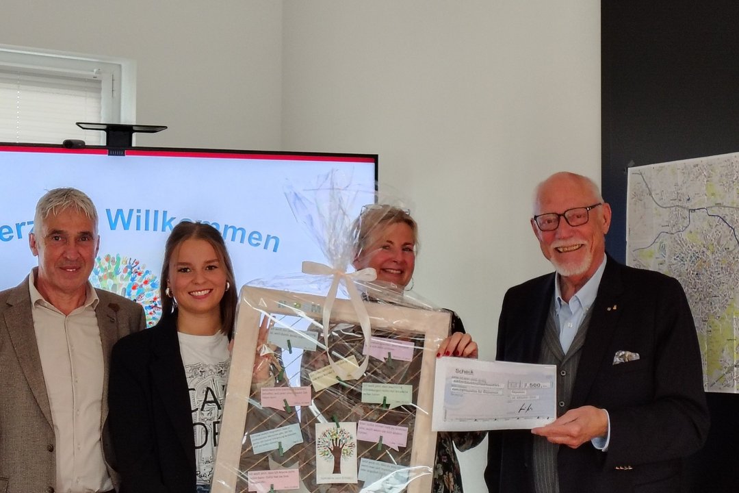 Spendenübergabe Nepomuk